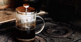 french press header