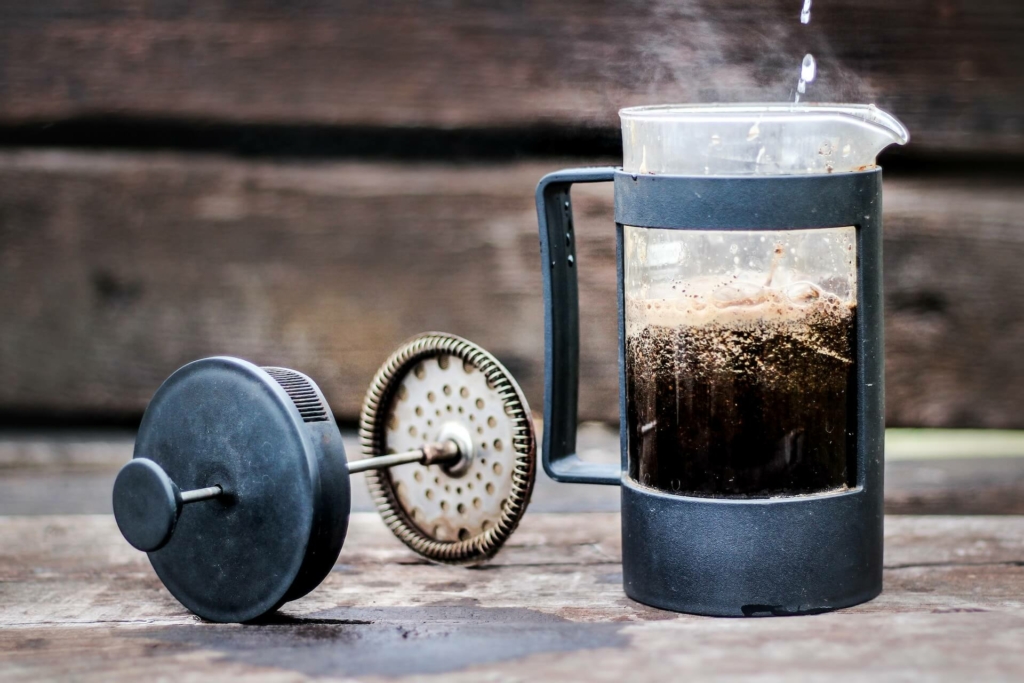 french press test