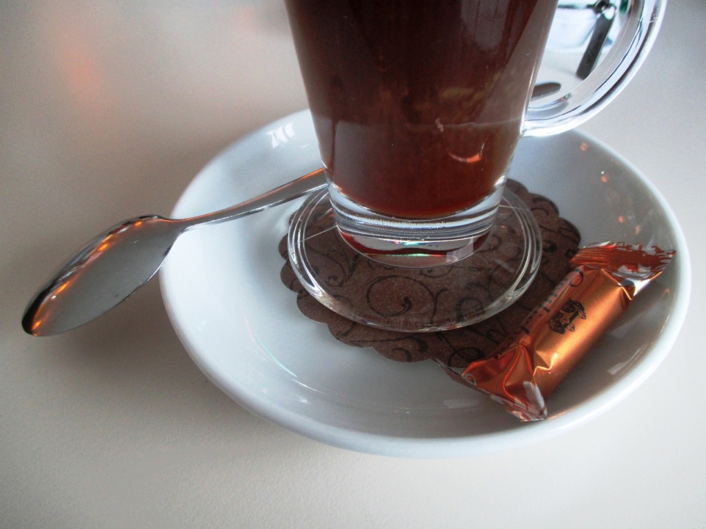 kaffeeglas mit henkel